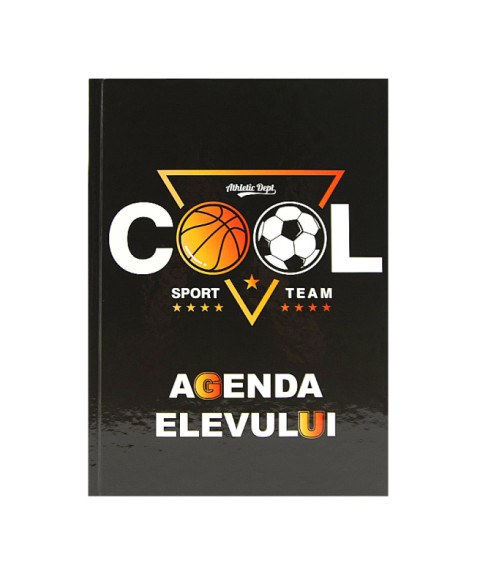 Agendă elevului NEW SCHOOL TEAM 48 foi, copertă tare
